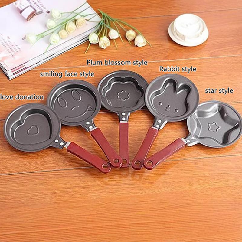 Dosa Pan Iron - Mini-Eierpfanne, Küchenzubehör, Frühstücks-Liebespfanne, Pfannkuchenpfanne, Herz-Omelettpfanne, Jarhead
