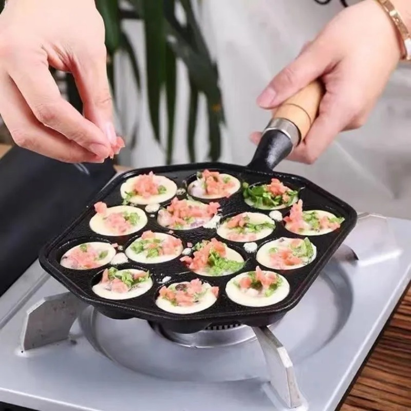 Backen Takoyaki Pfanne 14 Löch – Dosa Pan Iron Bewertung und Preis