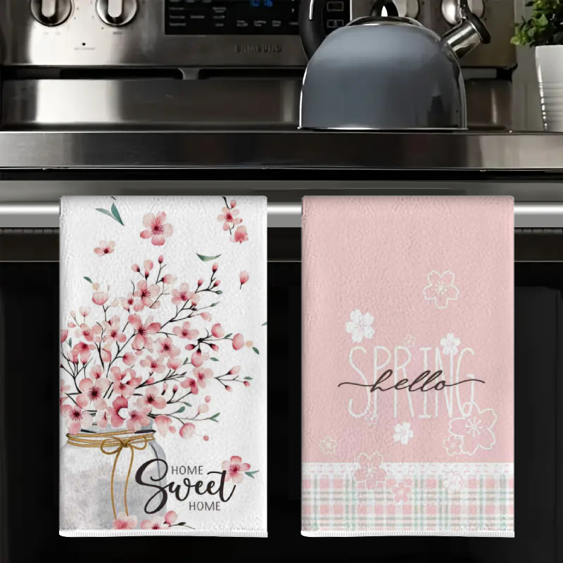 4 Stück, Frühlingsrosa Blumenm – Home Cooking Is The Best Bewertung und Preis
