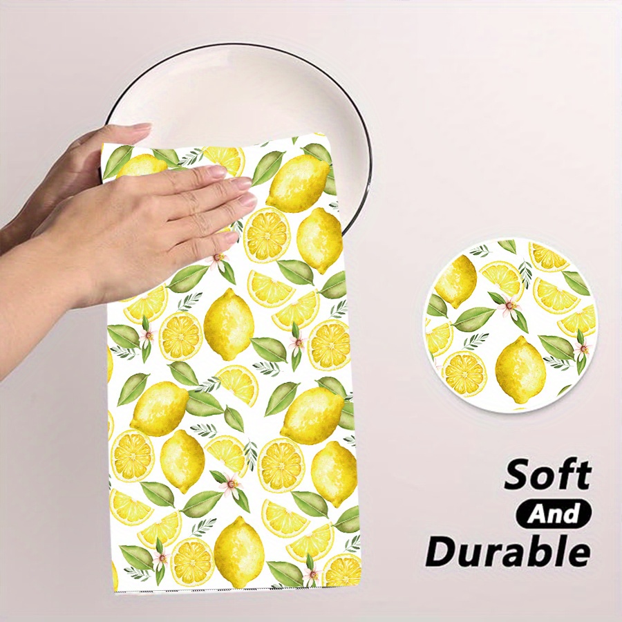 2 Stück, Küchentücher mit Zitr – Home Cooking Is The Best Bewertung und Preis