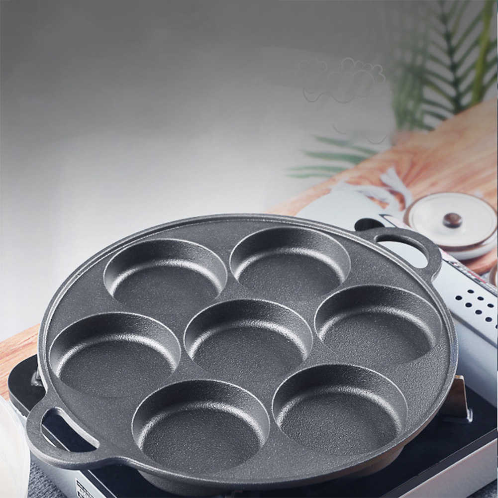 7-Loch Bratpfanne aus Gusseise – Dosa Pan Iron Bewertung und Preis