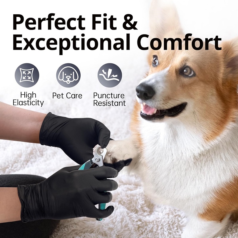 Einweghandschuhe Schwarz Nitri – Home Cooking Work Bewertung und Preis