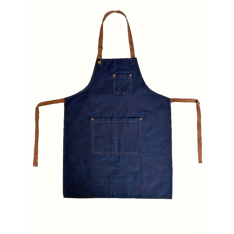 Denim-Arbeitsschürze für Männe – Home Cooking Work Bewertung und Preis