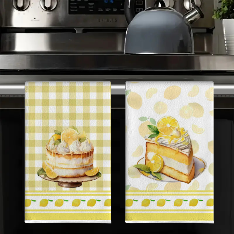2 Stück, gelbe Küchentücher, 4 – Home Cooking Is The Best Bewertung und Preis