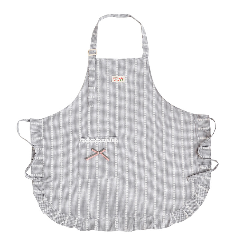 Gestreifte Schürze mit verstel – Home Cooking Work Bewertung und Preis