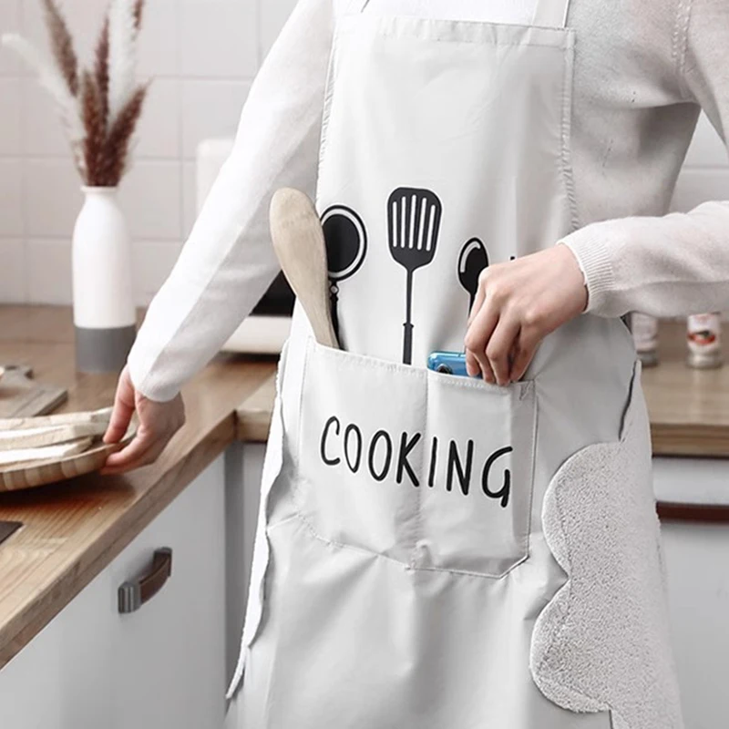 Schürze, wasserdicht, ölbestän – Home Cooking Work Bewertung und Preis